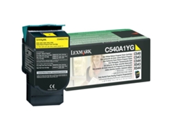 Tóner LEXMARK C540A1YG Amarillo
