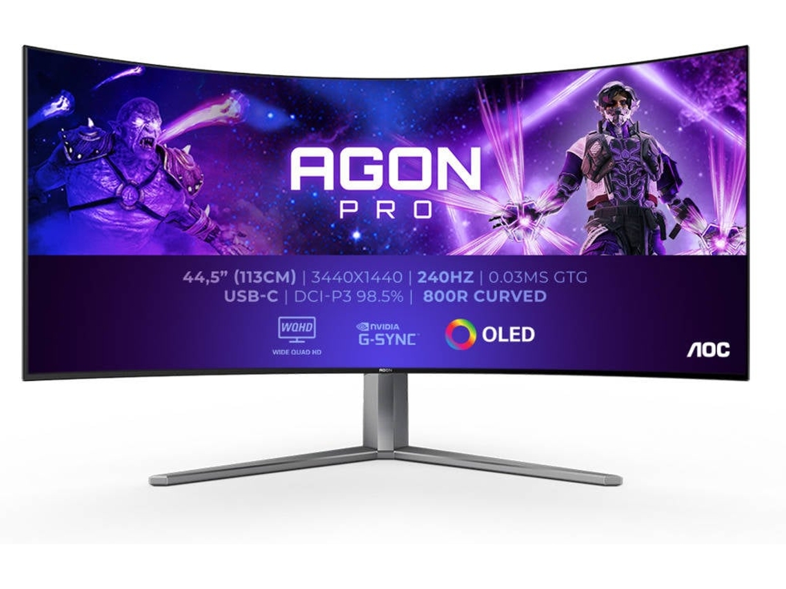 Monitor AOC AG456UCZD (44.5'' - Ultra HD - Negro)