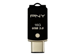 Pendrive PNY Duo-Link 16GB Type C + USB 3.0