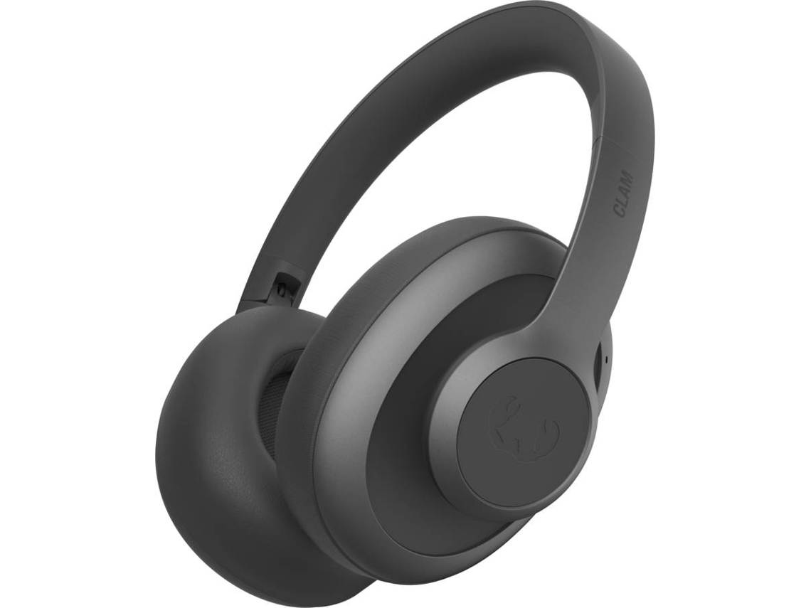 Auriculares Bluetooth FRESH 'N REBEL Clam Blaze (Over Ear - Micrófono - Negro)