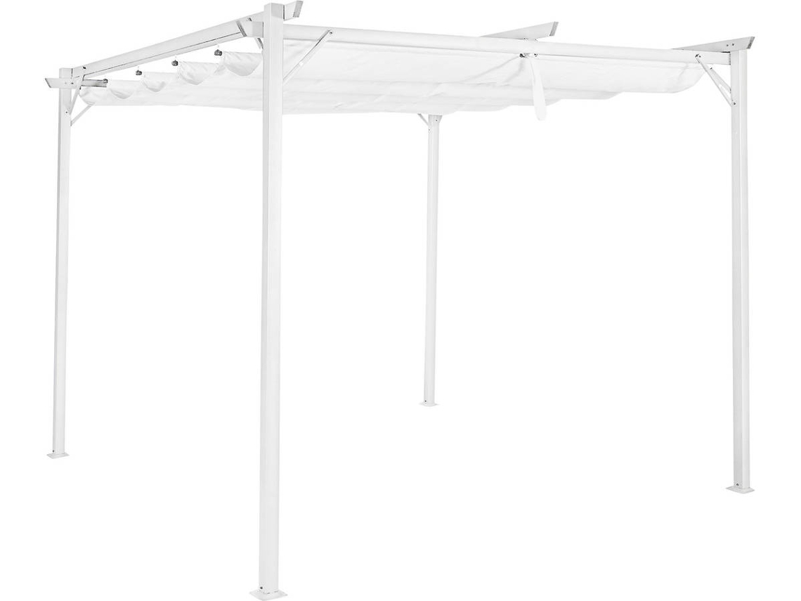 Pérgola DKD HOME DECOR 290 x 290 x 230 cm Acero