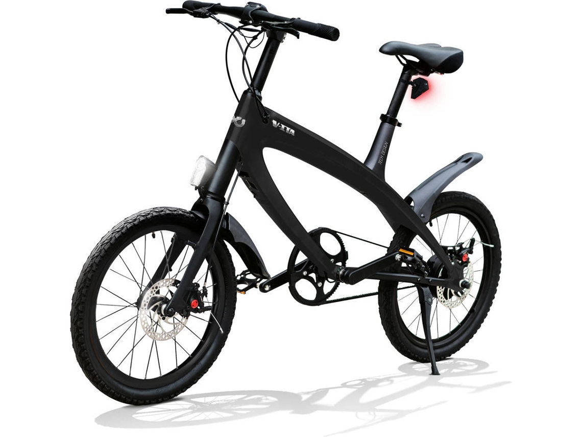 Bicicleta Eléctrica V-ITA V1 Negra (Autonomía: 40 km | Velocidad Máx: 25 km/h)