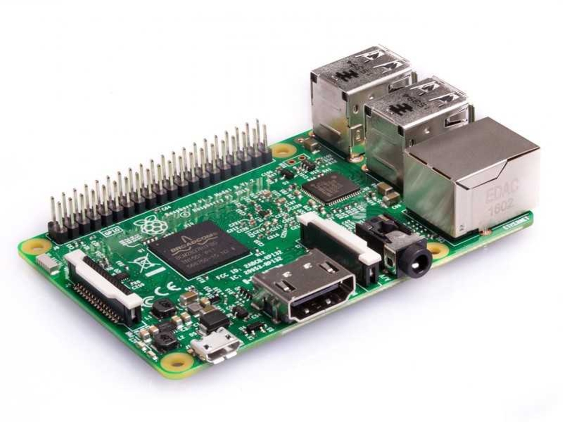 Kit RASBERRY PI 3 Modelo B (MicroSD 16GB c/ Noobs - HDMI - Disipador - Caja N-G - Cable HDMI)