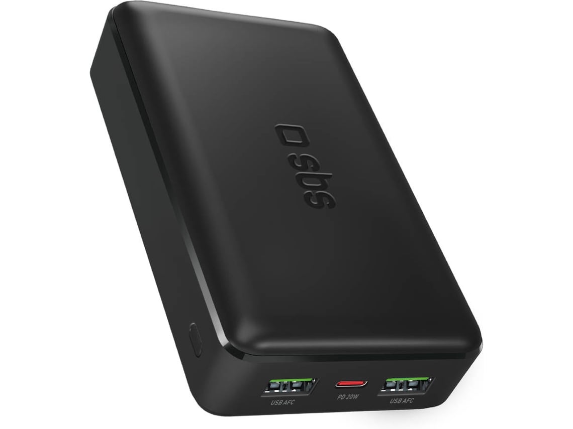 Powerbank SBS PD (20W - 20.000mA - Negro)