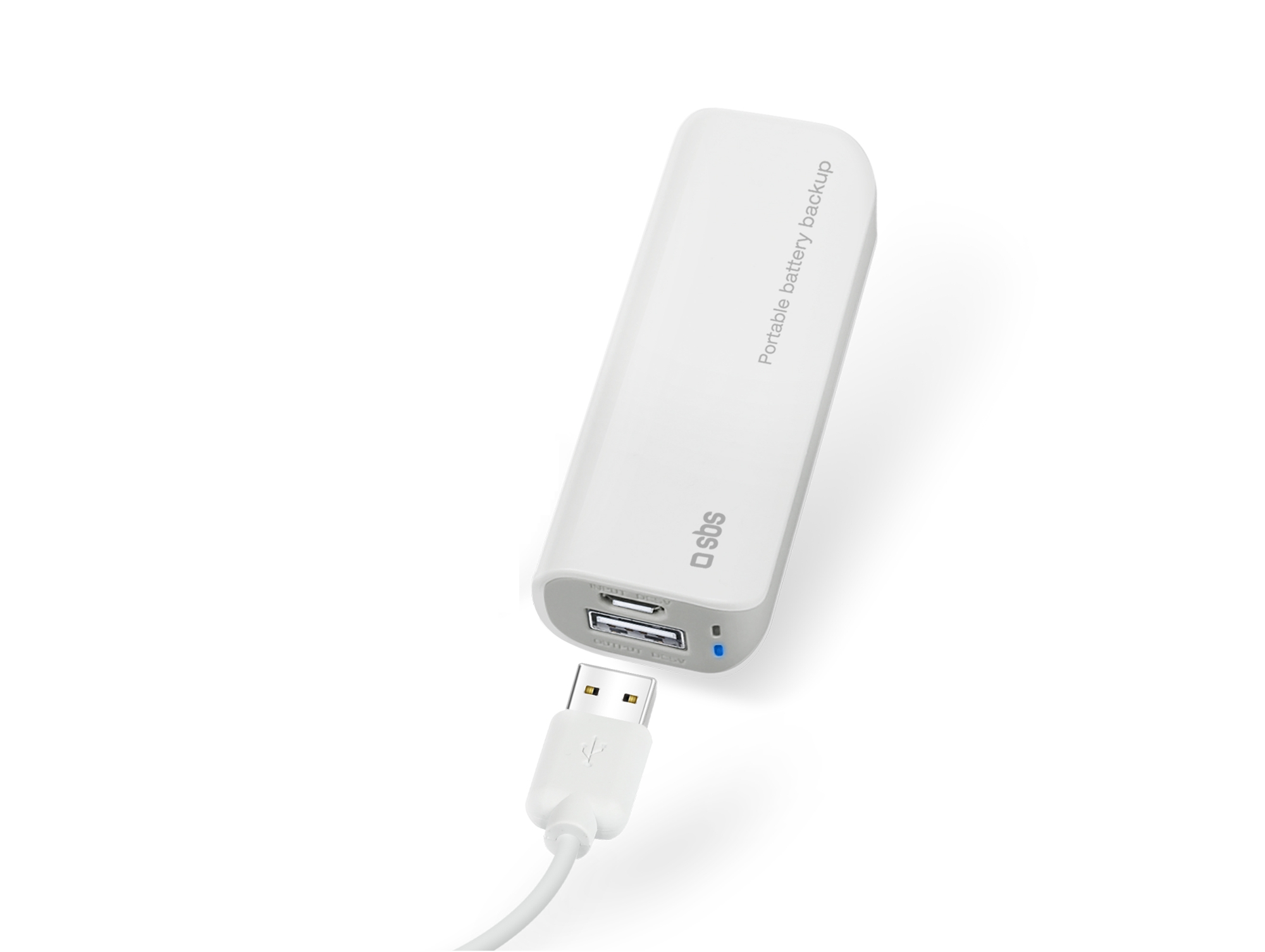 Powerbank SBS Compacto blanco
