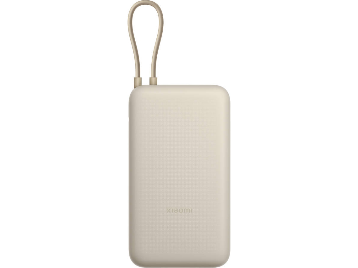 Powerbank XIAOMI con cable integrado 33 W (20 000 mAh - USB-C - Bronce)