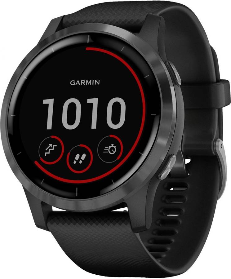 Reloj deportivo GARMIN Vivoactive 4 (Bluetooth - Hasta 8 días de autonomía - Negro)