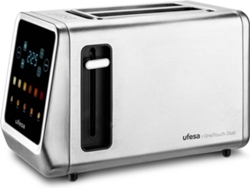 Tostadora UFESA Onetouch Duo Plus (850 w - Acero inoxidable)