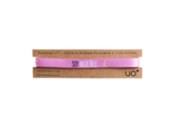 Pulsera 'Soy increíble' Coral