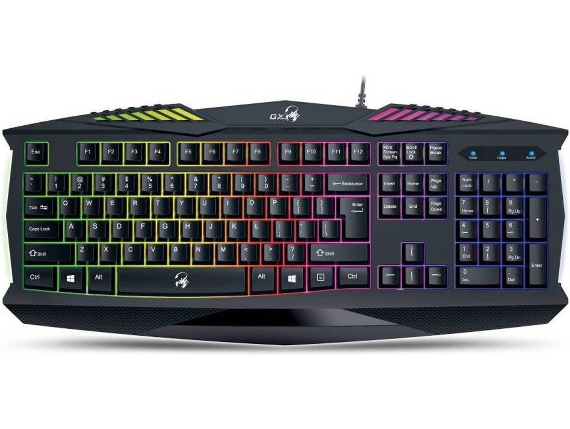 Teclado Gaming GENIUS Scorpion K220 (Teclas Iluminadas)