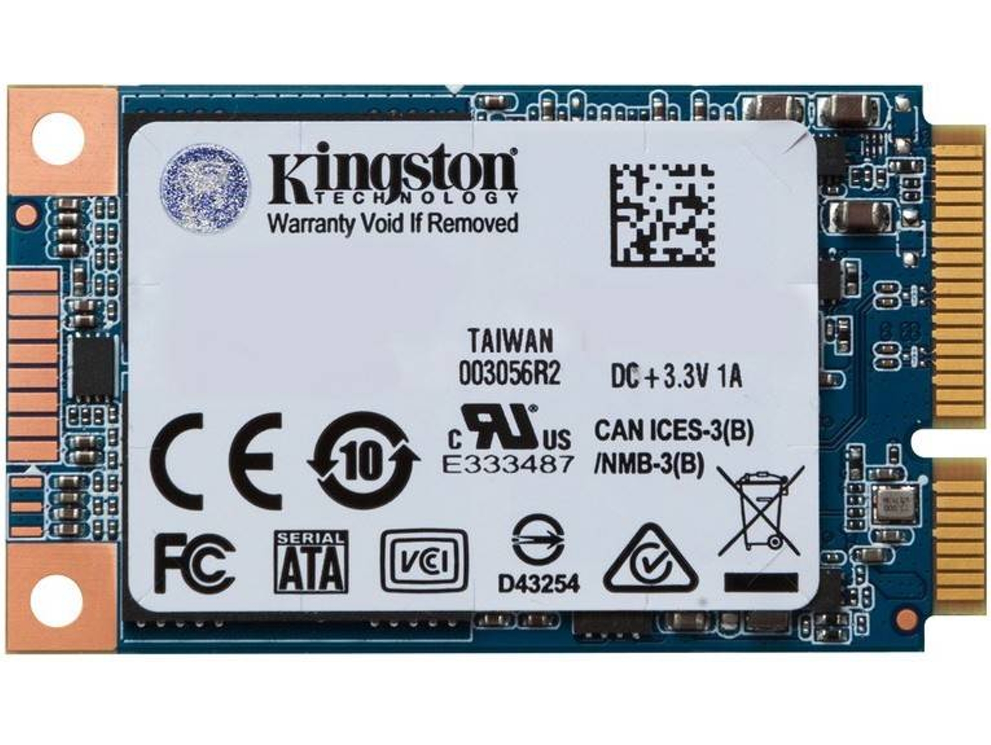Disco SSD Interno KINGSTON UV500 MSATA 480 GB (480 GB - SATA - 520 MB/s)
