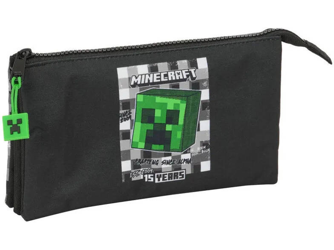 Estuche Triple MINECRAFT
