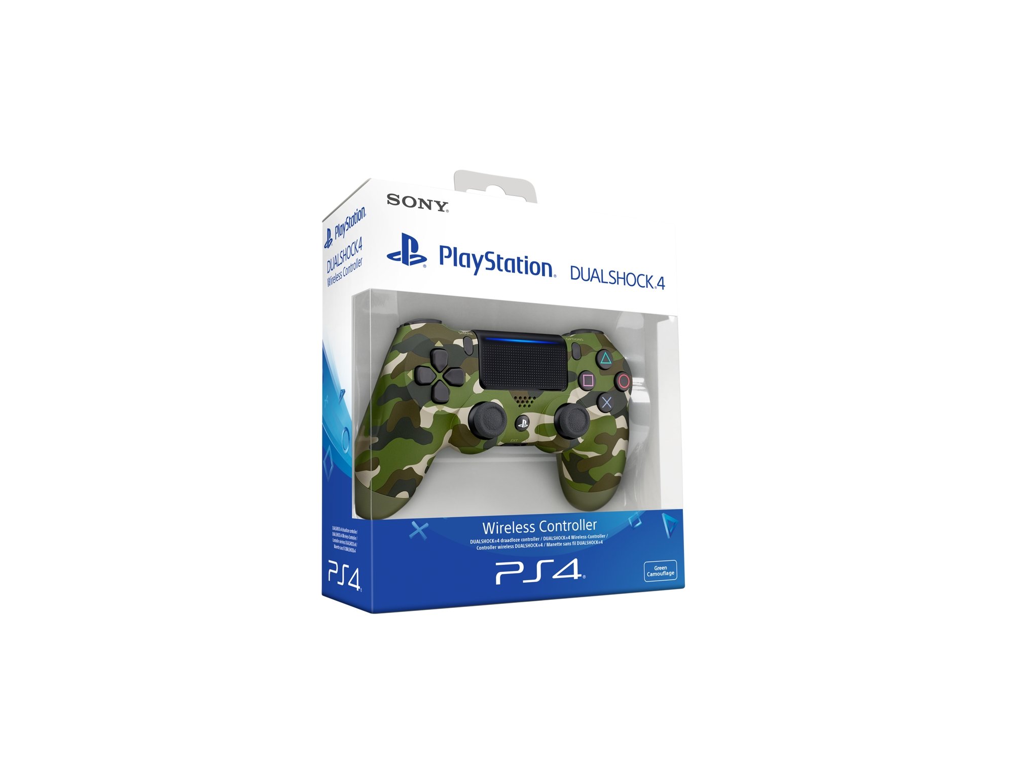 Control Inalámbrico PlayStation 4 DualShock 4 Camuflaje Verde