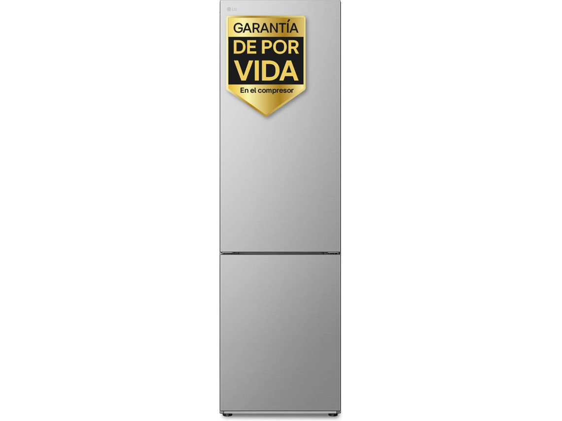 Frigorífico Combi LG GBV21NCDPY (No Frost - 186 cm - 344 L - Inox)