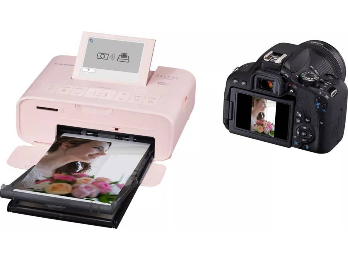 Impresora Portátil CANON Selphy CP1300 Rosa (Fotografía - Wi-Fi