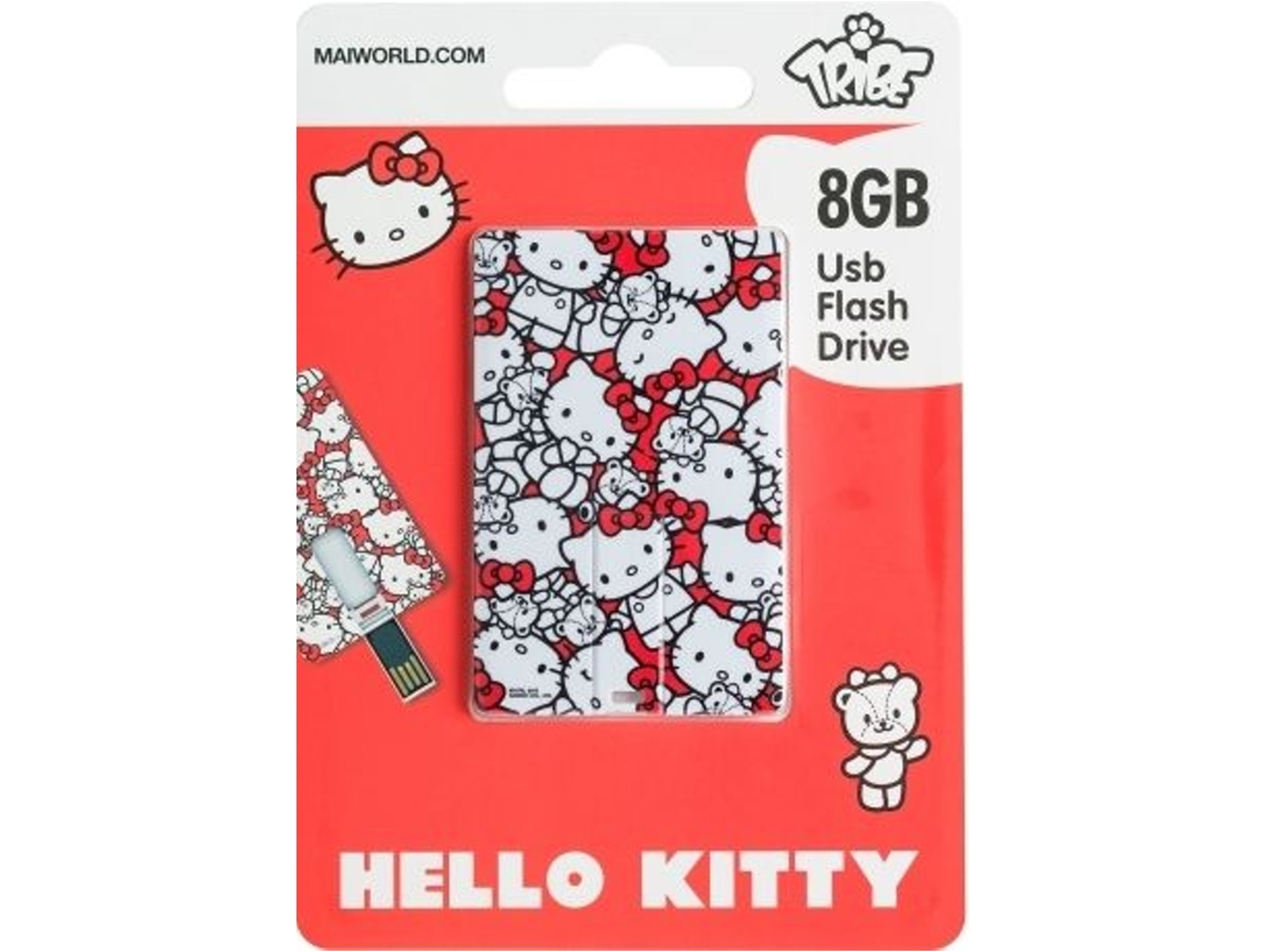Pendrive USB Card 8 GB - TRIBE Hello Kitty Fun
