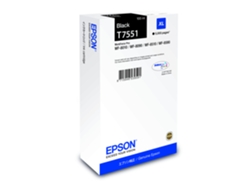 Cartucho de tinta original EPSON, T7551 100 ml, Negro, XL, C13T755140