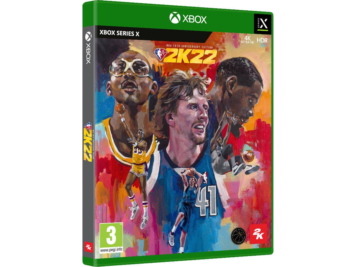 Juego Xbox Series X NBA 2K22 75th Anniversary