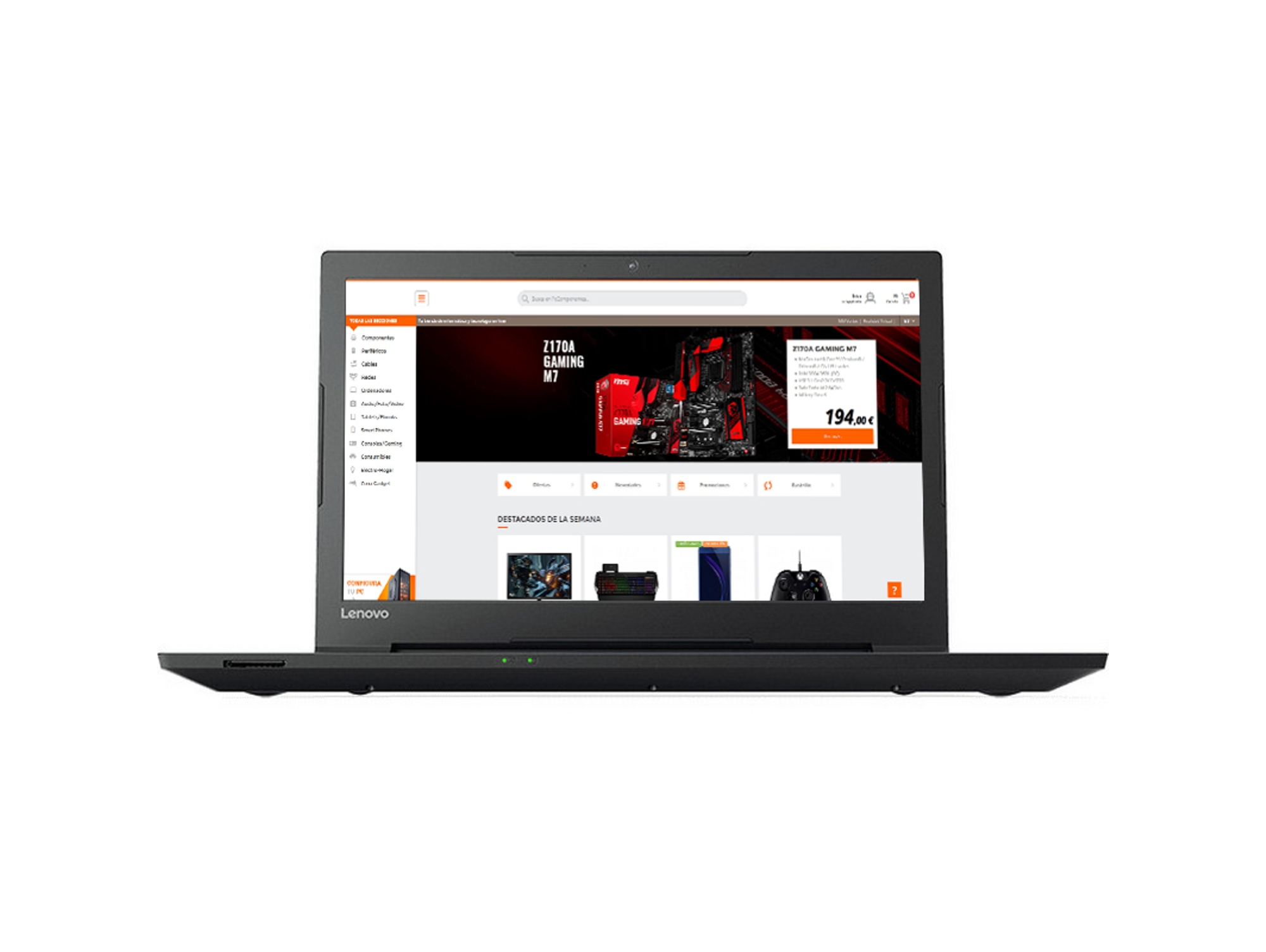 Portátil Esencial LENOVO V110-15AST 80TD0069SP (15.6'' - AMD A9-9410 - RAM: 8 GB - 256 GB SSD - AMD Radeon R5)