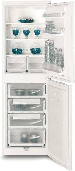 Frigorífico Combi INDESIT CAA 55 1 (Estático -174 cm - Blanco)