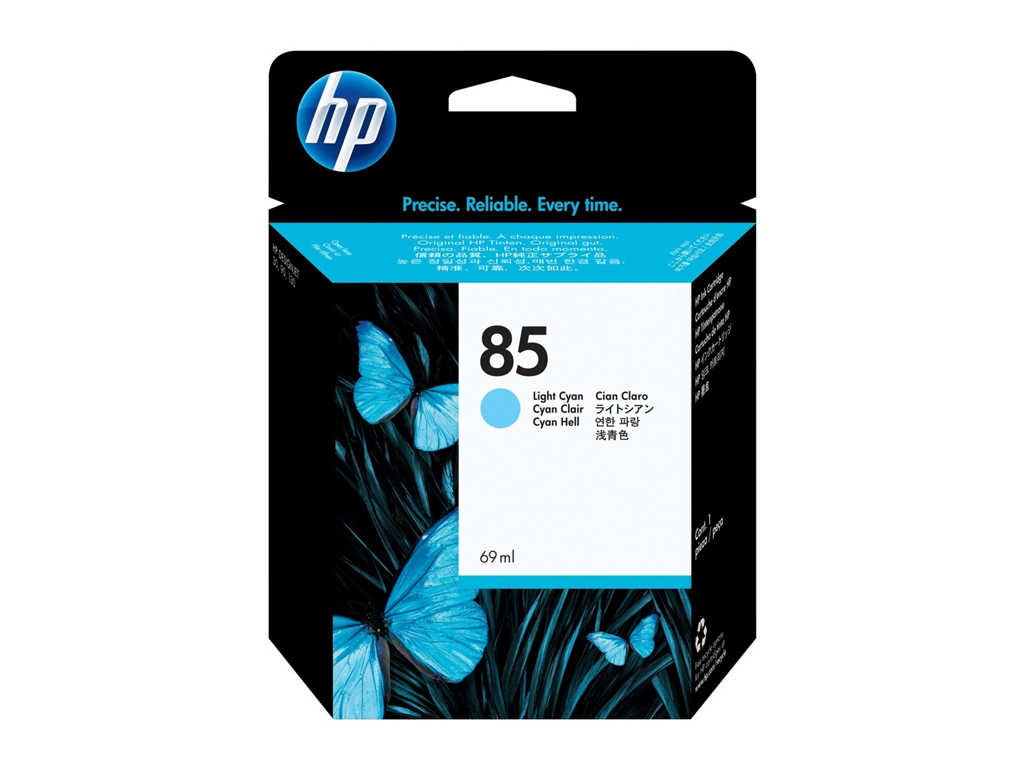 Cartucho de Tinta Original HP 85 de 69 ml C9428A Cián Claro