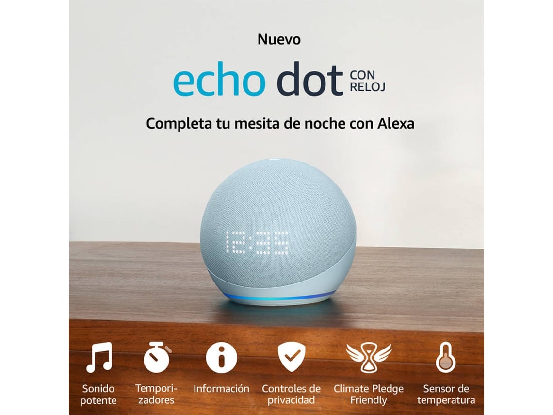 Altavoz Inteligente Echo Dot Generacion Funciones Cuarta