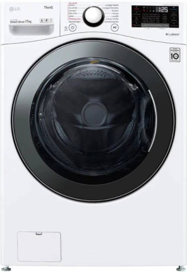 Lavadora LG F1P1CY2W (17 kg - 1100 rpm - Blanco)