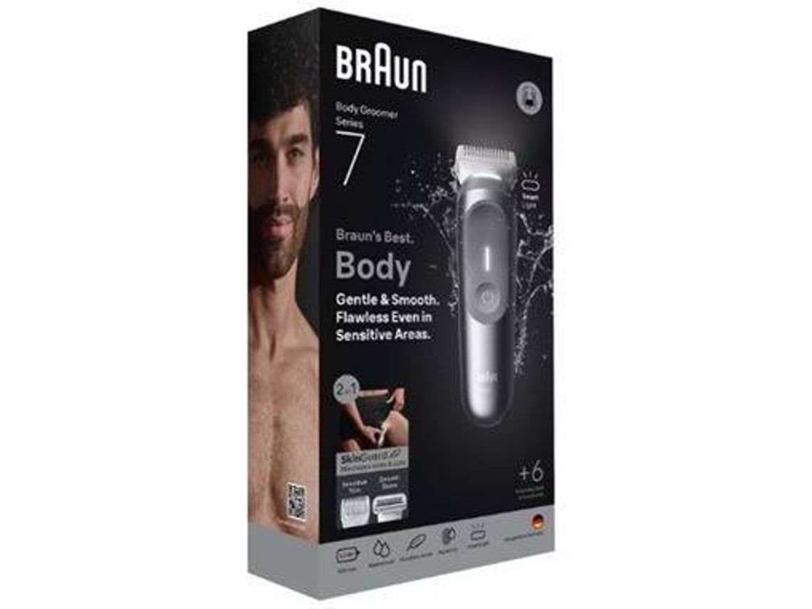 Recortadora Corporal BRAUN BG7550 (Autonomía: 100 min Batería