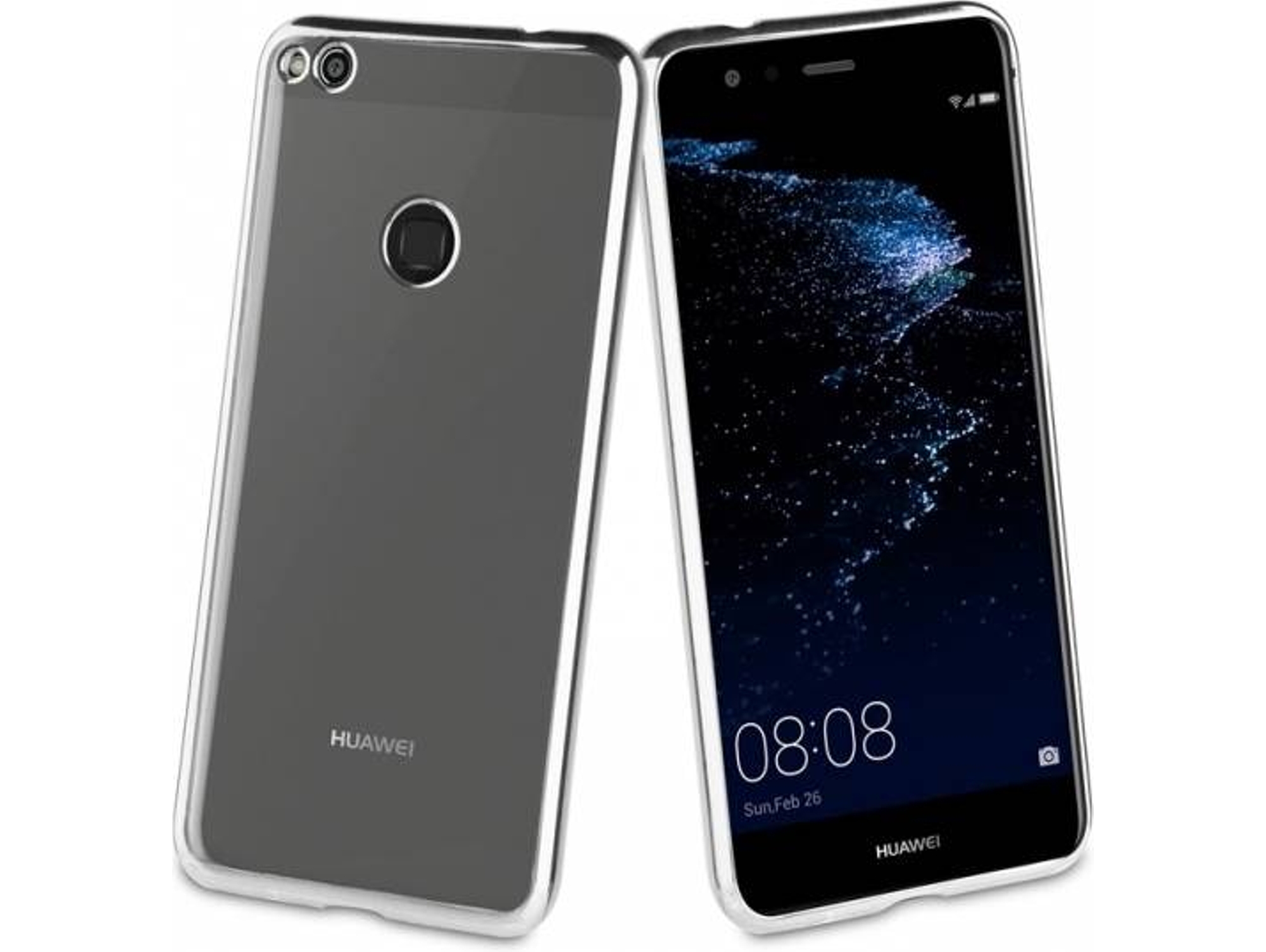 Carcasa MUVIT Life Marco Huawei P8 Lite 2017 transparente