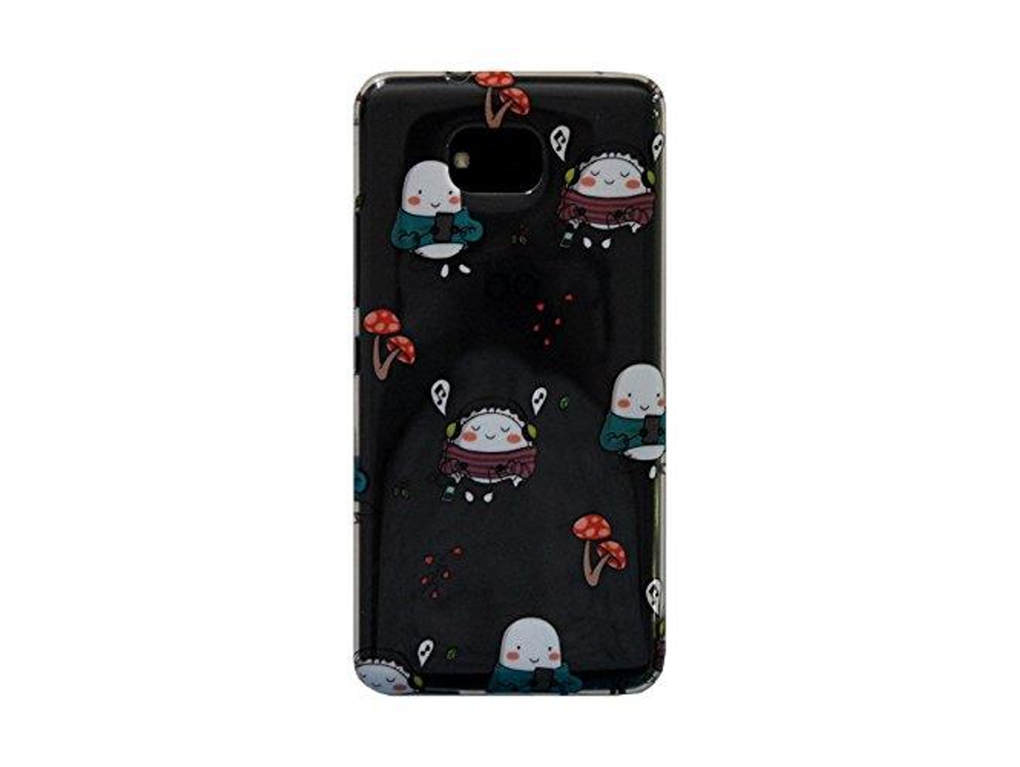 Carcasa BQ Aquaris U2, U2 Lite CROQUETA Y EMPANADILLA OtoÃ±o Negro