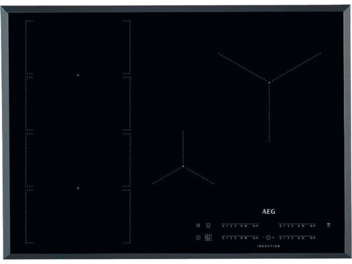 Placa de Inducción AEG IKE74471FB (Eléctrica - 71 cm - Negro)