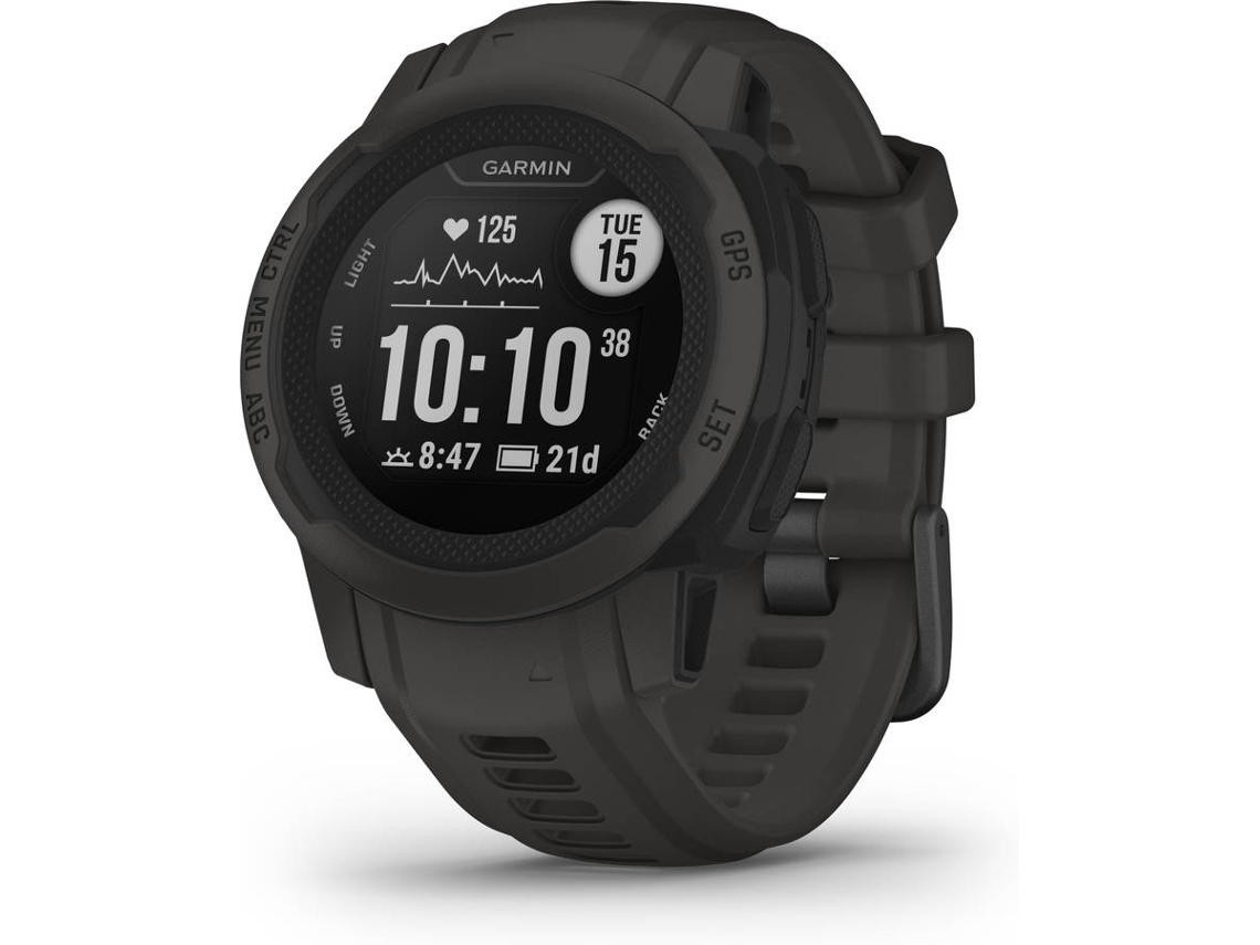 Reloj Deportivo GARMIN Instinct 2S (Bluetooth  - Hasta 21 días de autonomía - Negro)