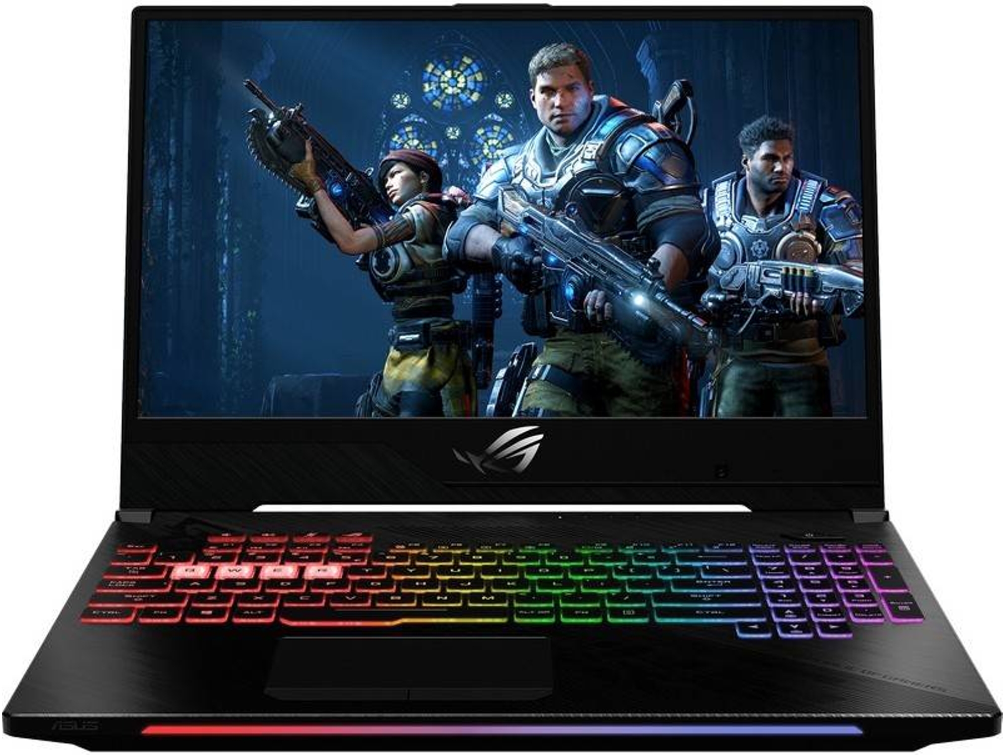 Portátil Gaming ASUS GL504GS-ES056T (Intel Core i7-8750H - NVIDIA GeForce GTX 1070P - RAM: 16 GB - 1 TB HDD + 256 GB SSD - 15.6'')