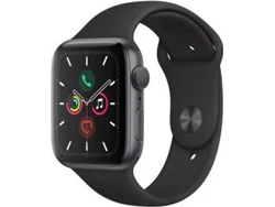 APPLE Watch Series 5 GPS (Reacondicionado Flippers Señales de Uso - 40 mm - Aluminio Gris Espacial, Negro)