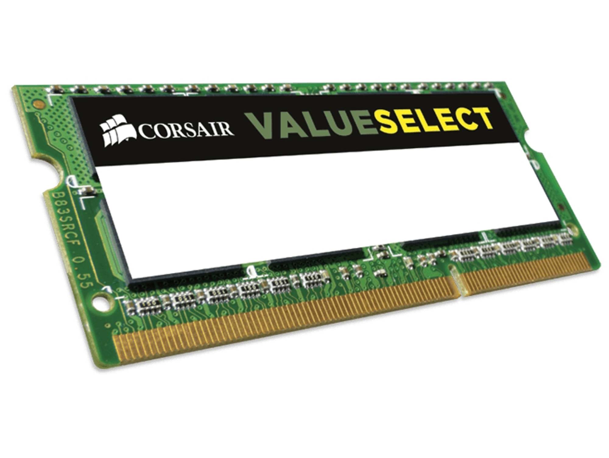 Memoria RAM DDR3L CORSAIR CMSO4GX3M1C1333C9 (1 x 4 GB - 1333 MHz - CL 9 - Verde)