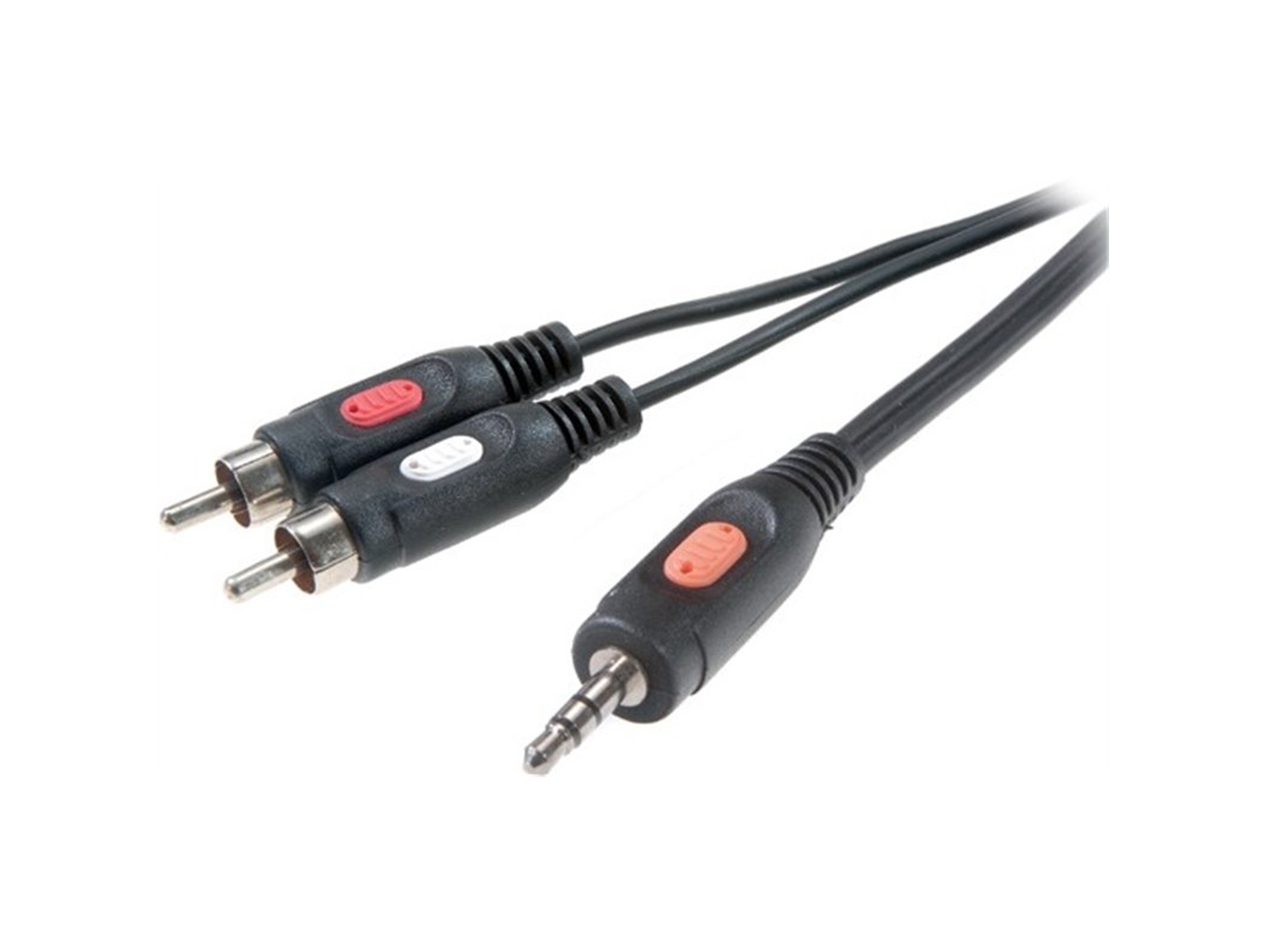 Cable jack 3,5 mm a 2RCA macho 5 metros VIVANCO