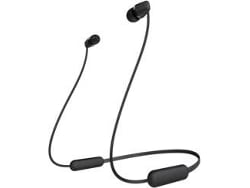 Auriculares Bluetooth SONY Wic200B (In Ear - Micrófono - Negro)
