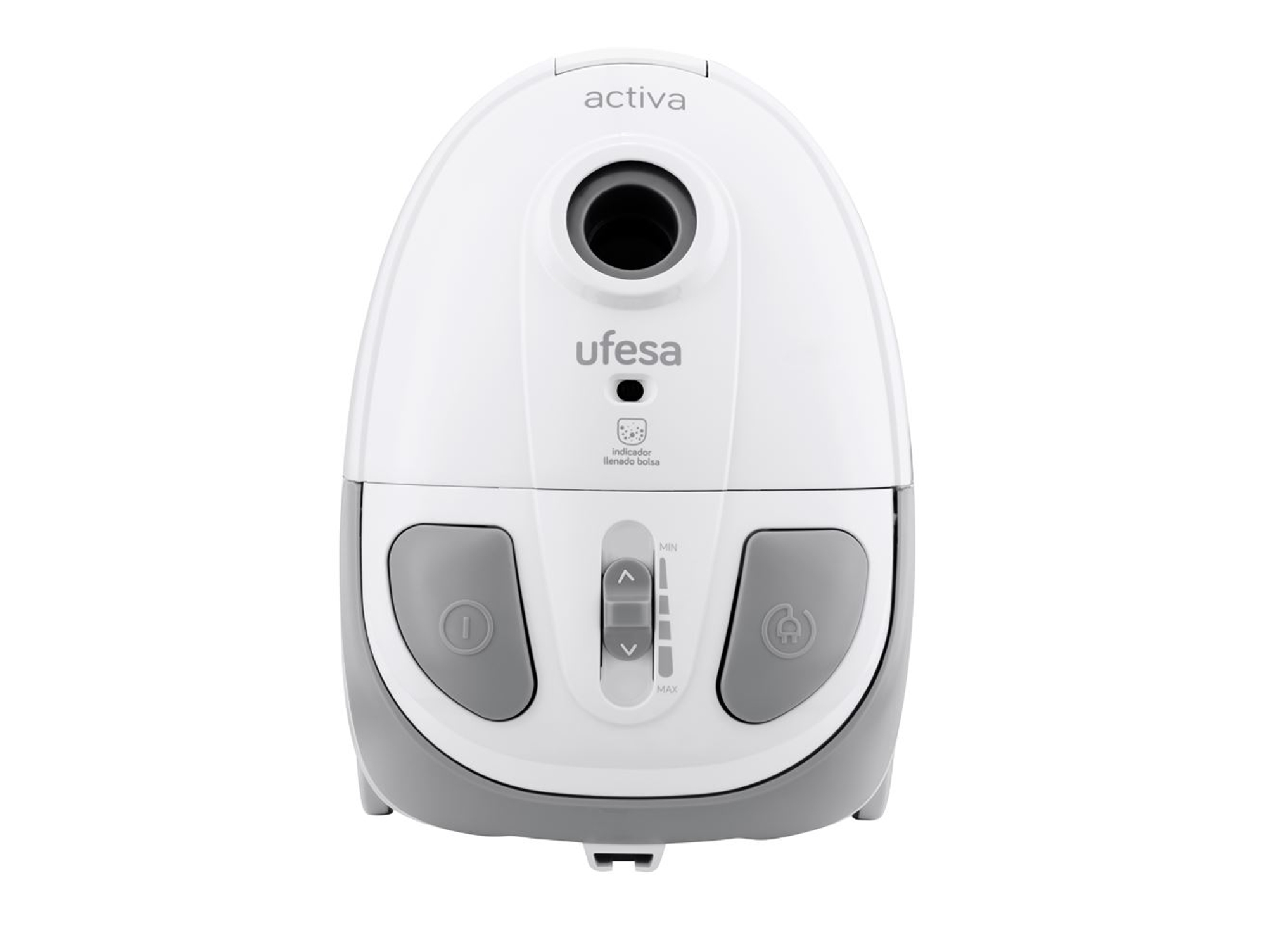 Aspirador con bolsa UFESA AC2501 (B - 86 dB - Bolsa de polvo: 2,5 L)