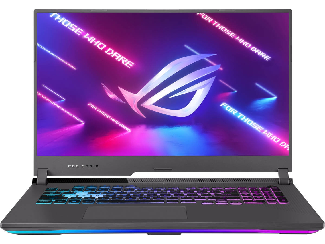 Portátil Gaming ASUS ROG G713QM-K4041 (AMD Ryzen 9 5900HX - NVIDIA GeForce RTX 3060 - RAM: 32 GB - 1 TB SSD - 17.3'')