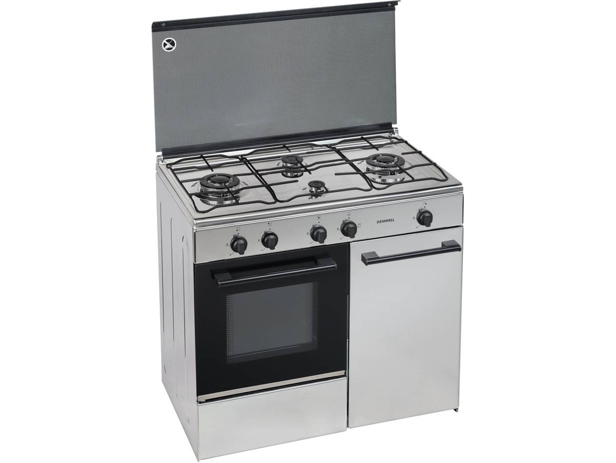 Cocina EMWELL PX-4 Max (60 L - Gas Butano-propano - Inox)