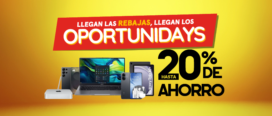 Oportunidays - Hasta 20% en ordenadores, smartphones, smartwatches y tablets