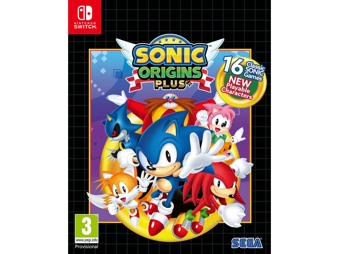 Juego Nintendo Switch Sonic Origins Plus