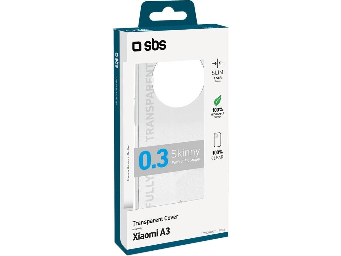 Funda SBS Skinny Xiaomi A3 (Transparente)