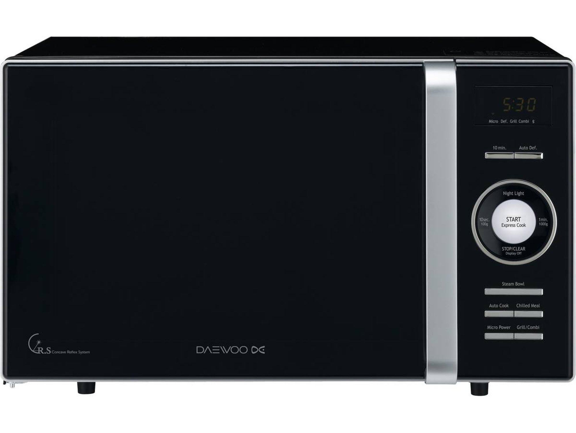 Microondas DAEWOO KOG-8A6K (Caja Abierta - 23 L - Con Grill - Negro)