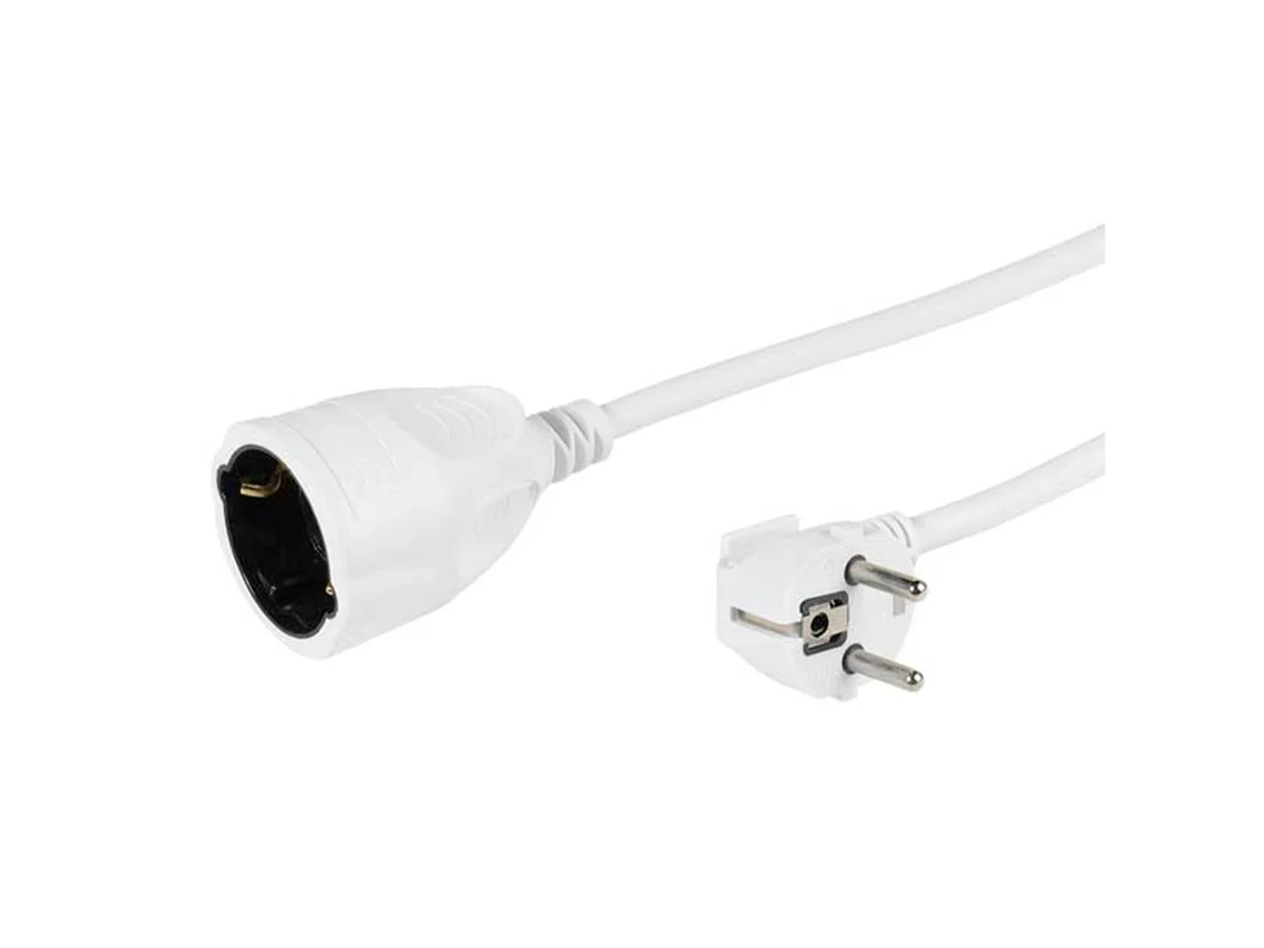 Prolongador 6T VIVANCO 1T M-F 3 m (Blanco)