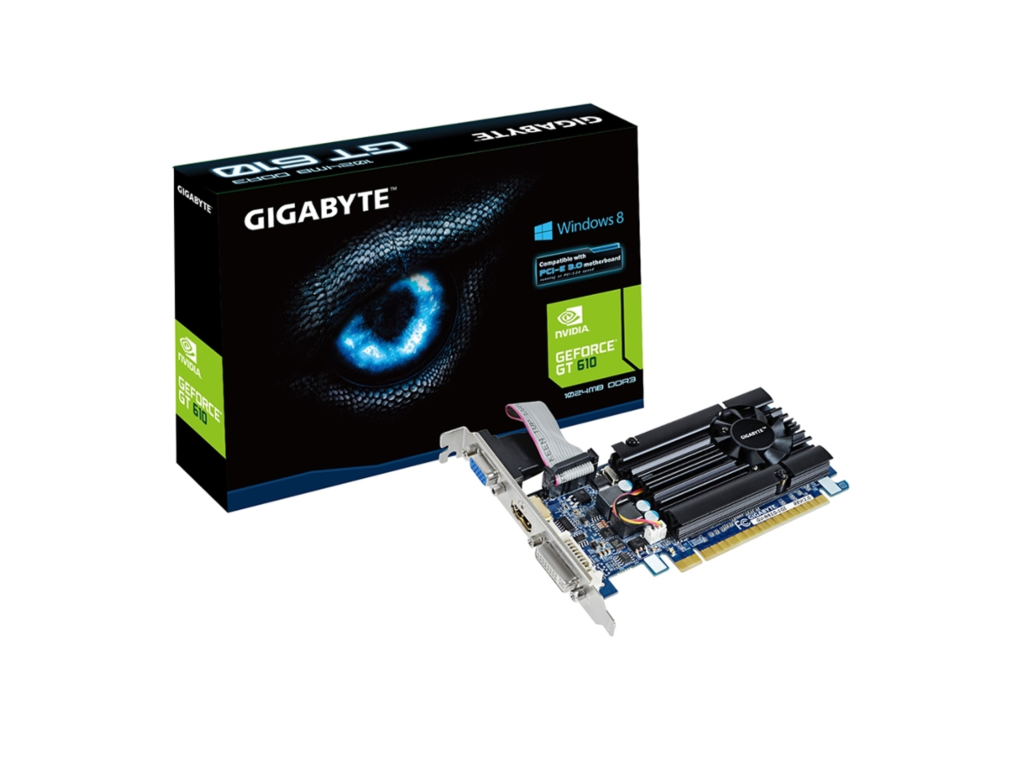 Tarjeta Gráfiaca GIGABYTE NVIDIA GT N610-1GI