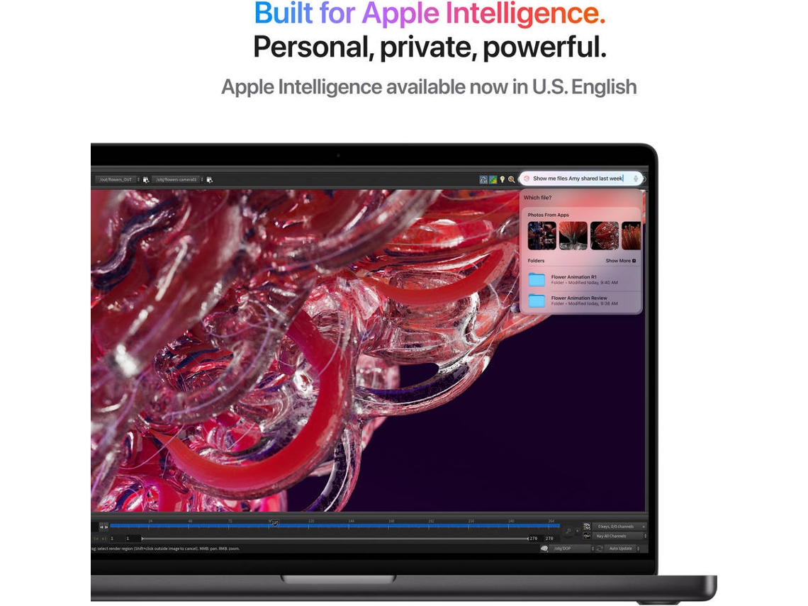 MacBook Pro APPLE Negro Espacial (14'' - Apple M4 Pro 12-Core