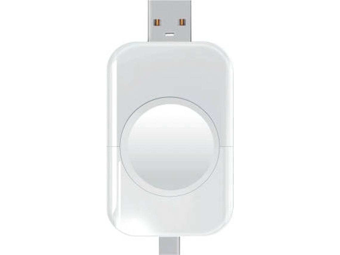 Cargador Smartwatch Wireless IDEUS WICWAUSBACWH Blanco