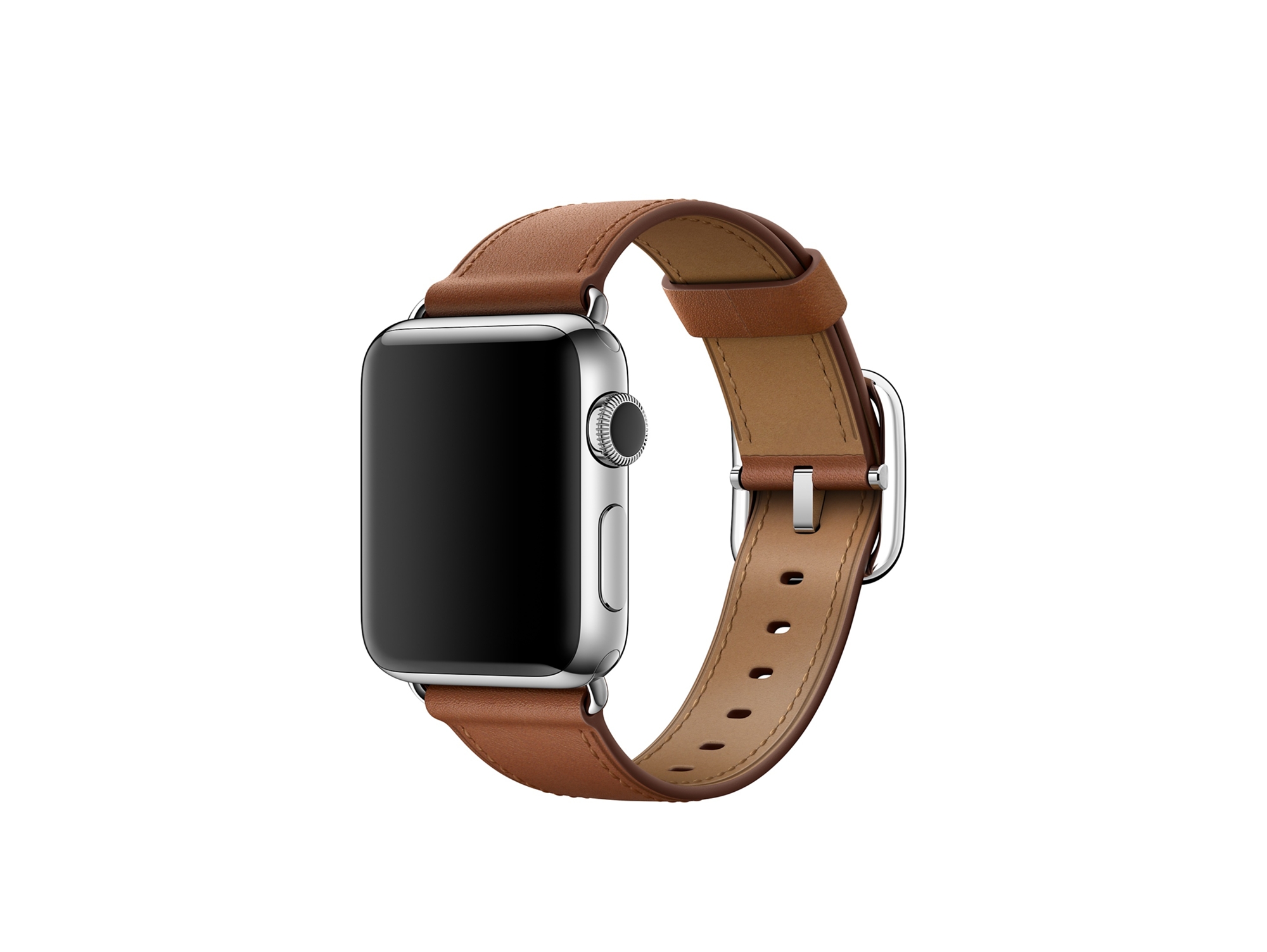Correa para Smartwatch APPLE Watch 38mm Marrón con hebilla clásica