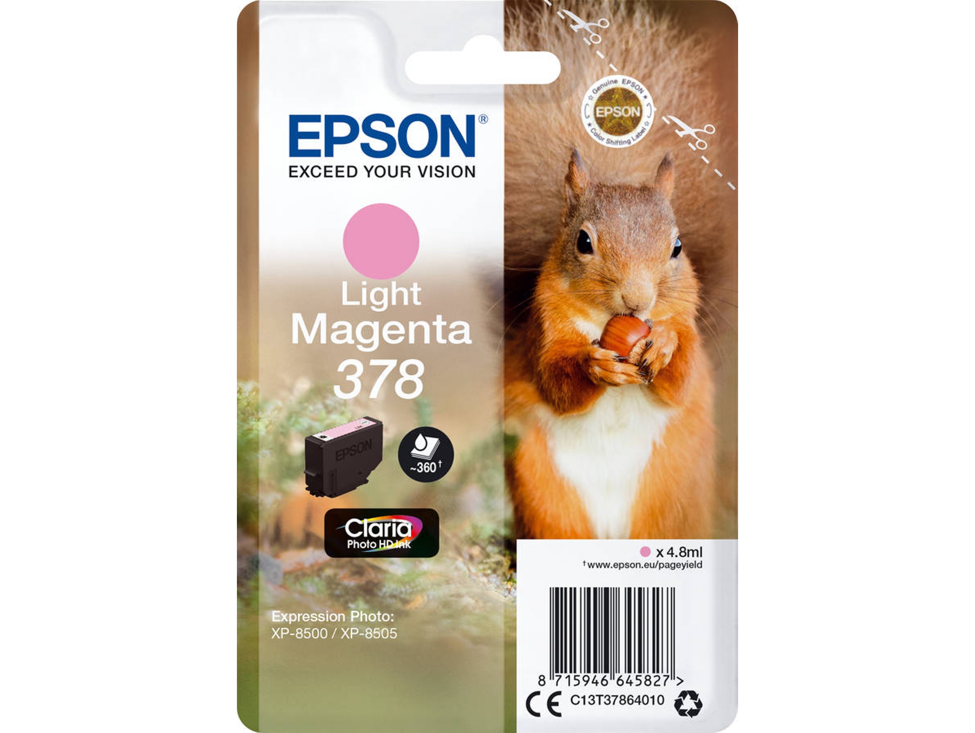 Cartucho de tinta EPSON 378 - C13T37864020